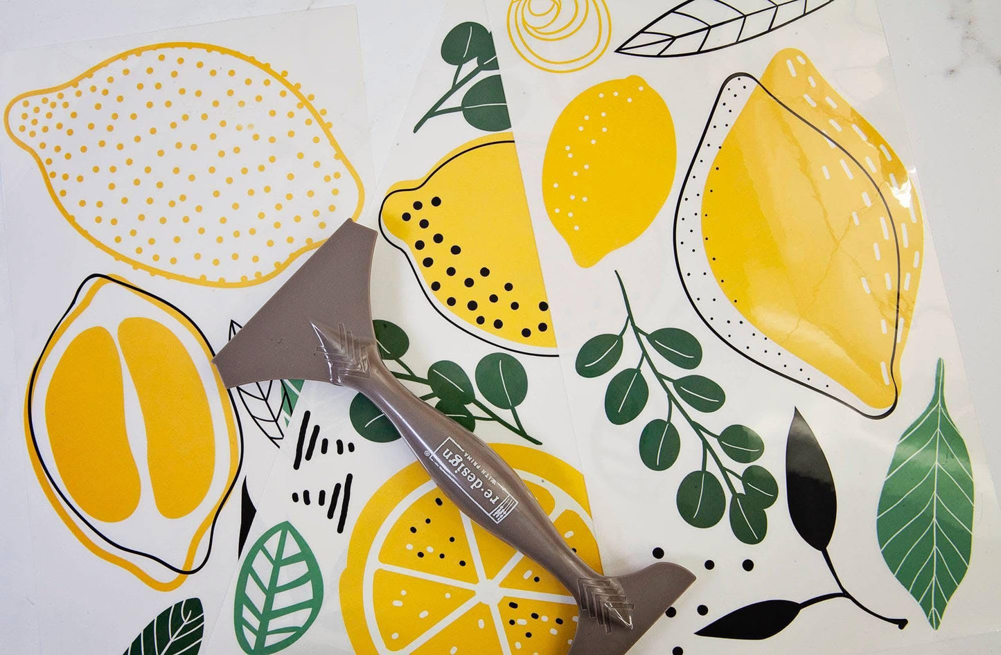 Mini Decor Transfers® - Lemon | 6"x12"-3 sheets | Redesign with Prima