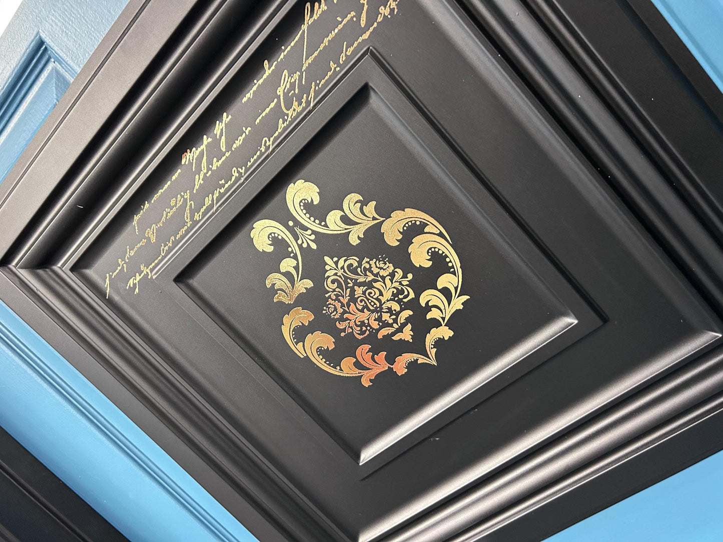 Large Decor Transfers® - House of Damask | Gold Foil Kacha | 2 sheets, 18”x24” | Redesign with Prima
