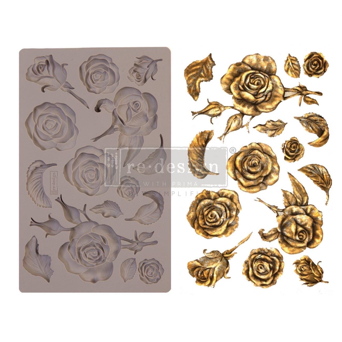 Decor Mould® - Botanist Floral | 5”x8”x8mm | Redesign with Prima