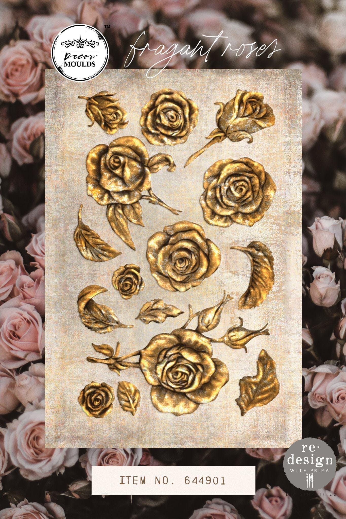 Decor Mould® - Botanist Floral | 5”x8”x8mm | Redesign with Prima