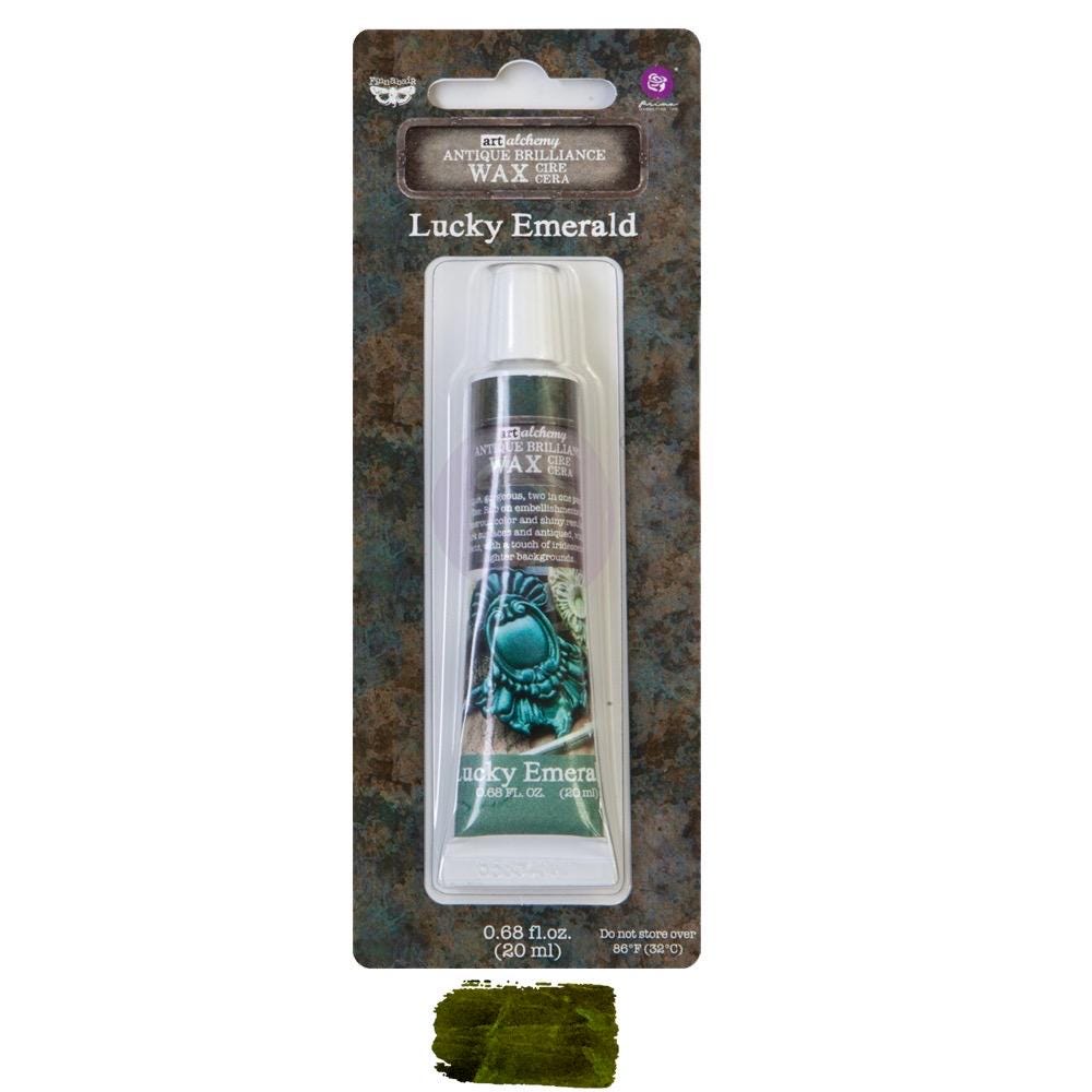 Antique Brilliance Wax - Lucky Emerald | Art Alchemy | 20ml | Redesign with Prim