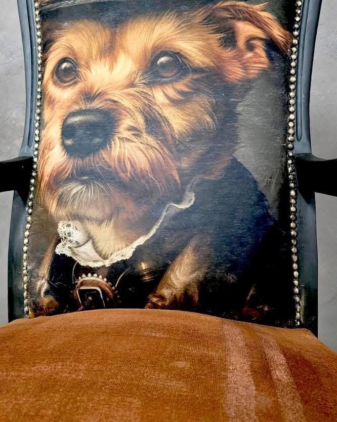 A1 Decoupage Fiber - Gearhound | Steampunk | 23.4 x 33.1” | Redesign with Prima