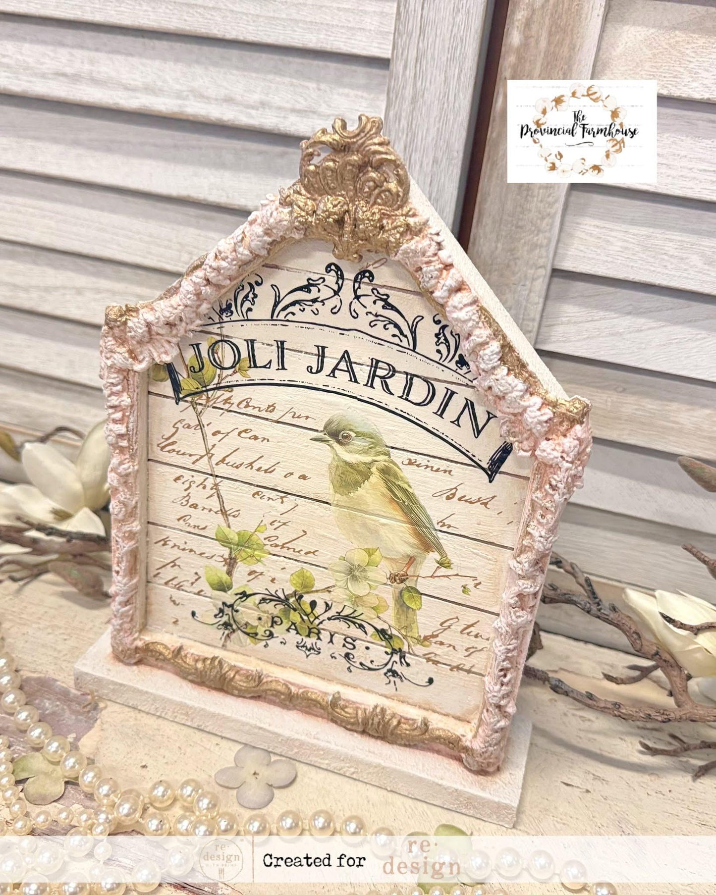 Mini Decor Transfers® - Nestled Whispers | 6” x 12” | Redesign with Prima