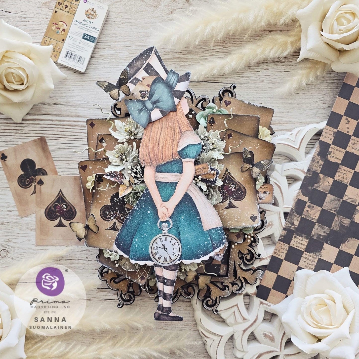 Lost in Wonderland Collection Vellum Ephemera - 46 pcs | Prima Marketing Inc®