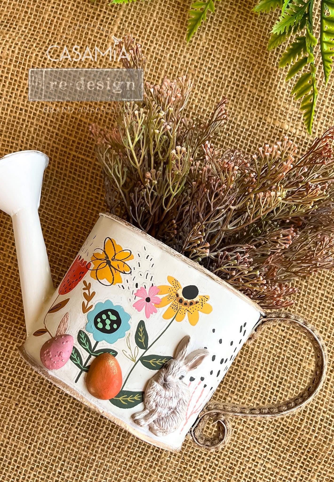 Mini Decor Transfers® - Spring Awakening | 6"x12"-3 sheets | Redesign with Prima