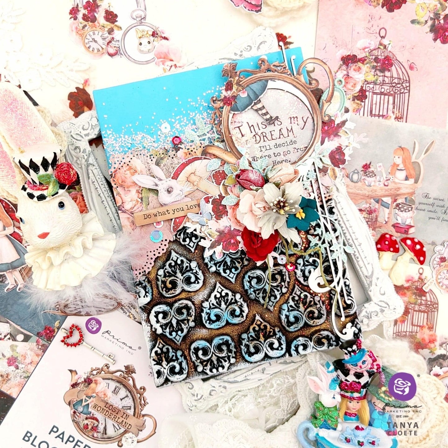 Lost in Wonderland Collection Vellum Ephemera - 46 pcs | Prima Marketing Inc®