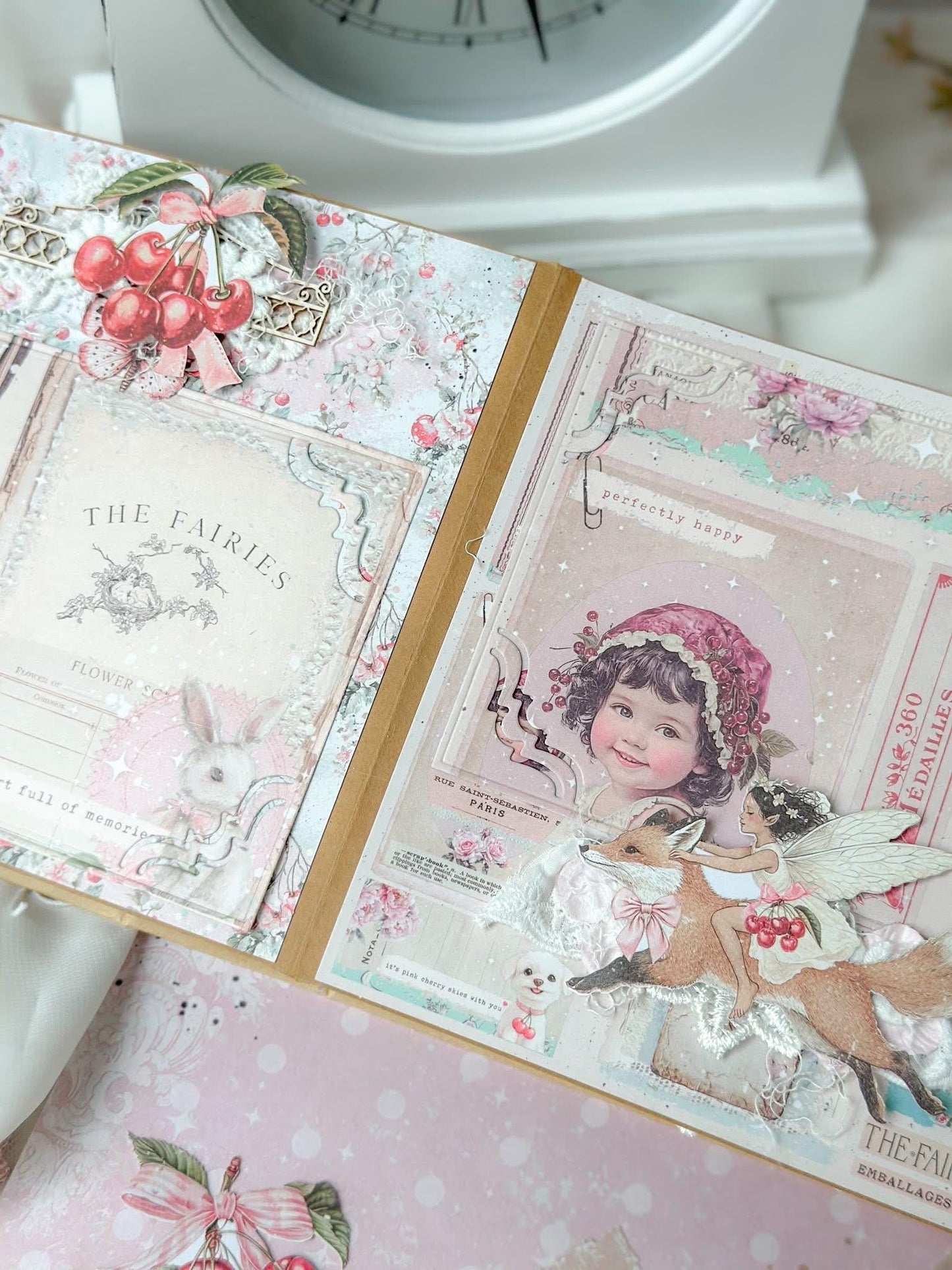 Cherry Sweet Collection Acetate Sheet, 12x12” | Frank Garcia | Prima Marketing, Inc.