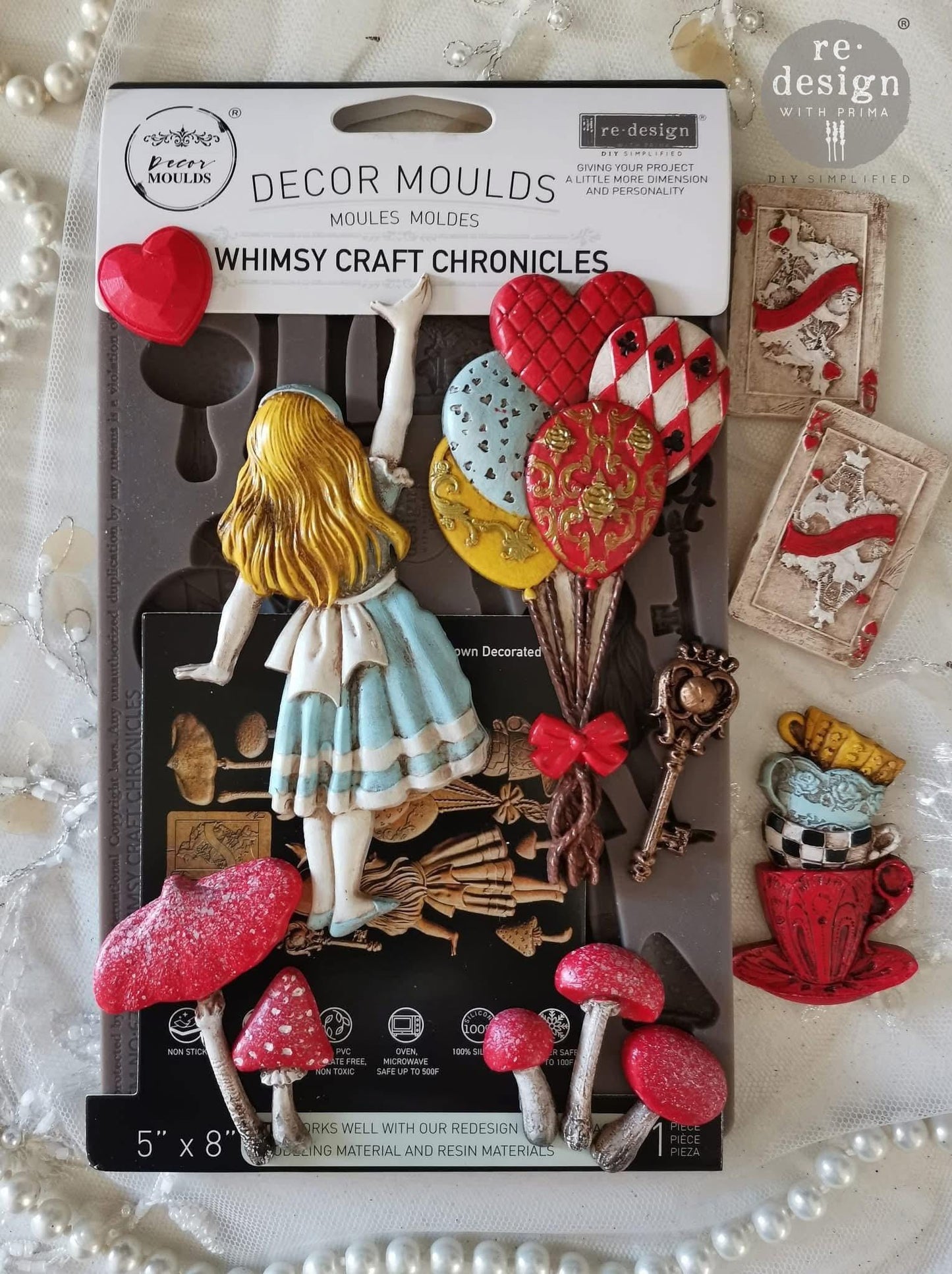 Middy Decor Transfers® - Whimsical Holiday Dreams | 4 sheets, 8.5”x11”| Redesign with Prima