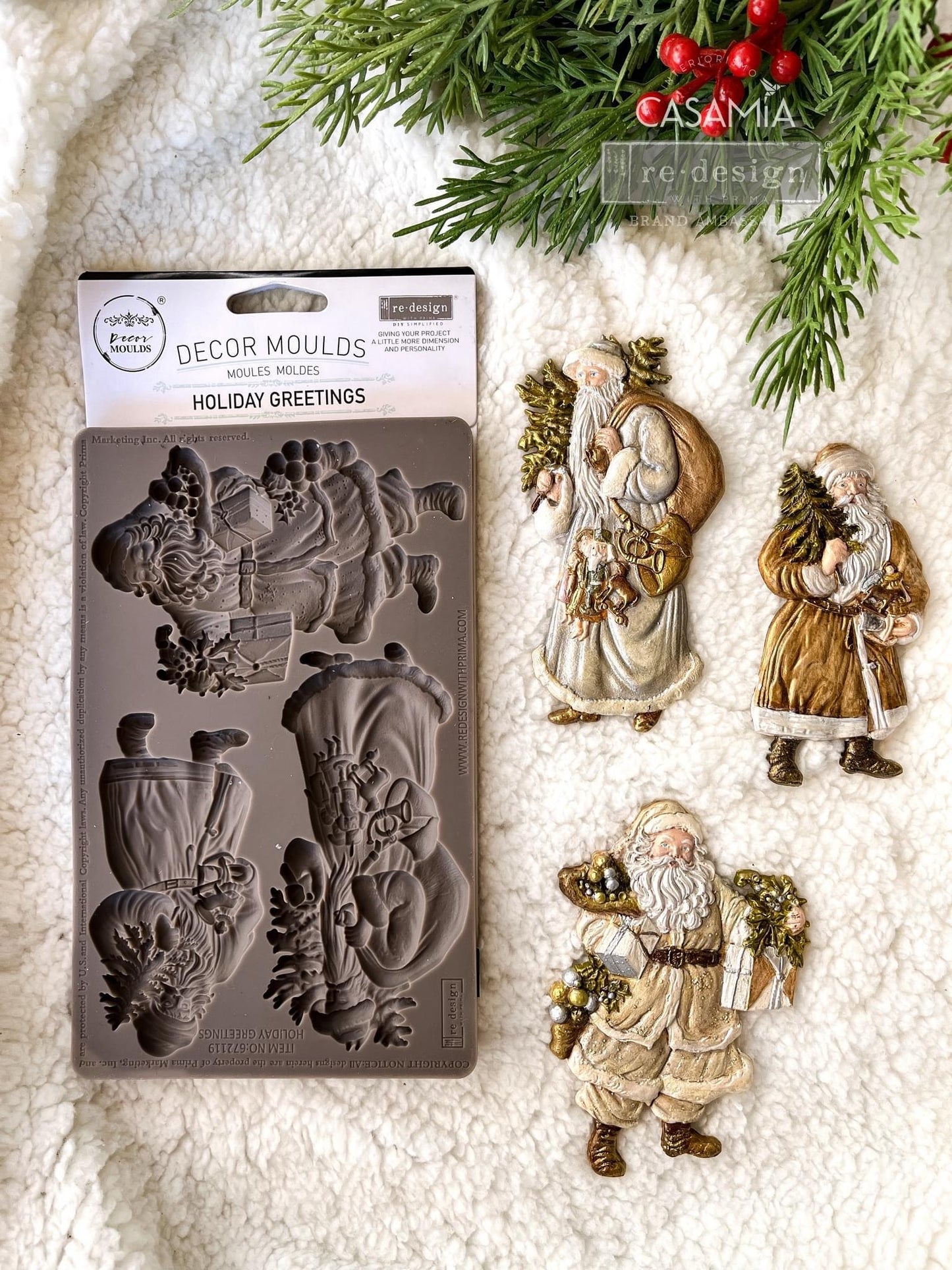 Middy Decor Transfers® - Yuletide Nostaligia | 4 sheets, 8.5”x11” | Redesign with Prima