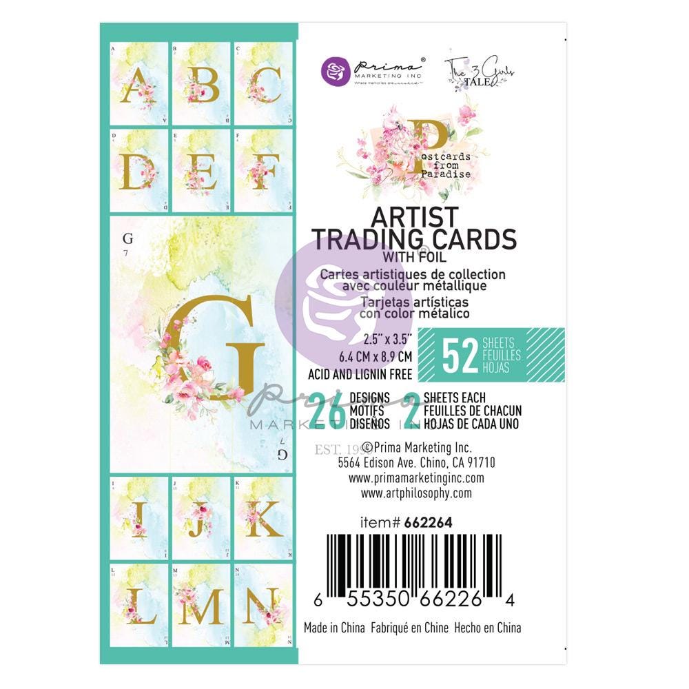 Postcards from Paradise Collection Mini Transfer | 6"x9"| Prima Marketing Inc.