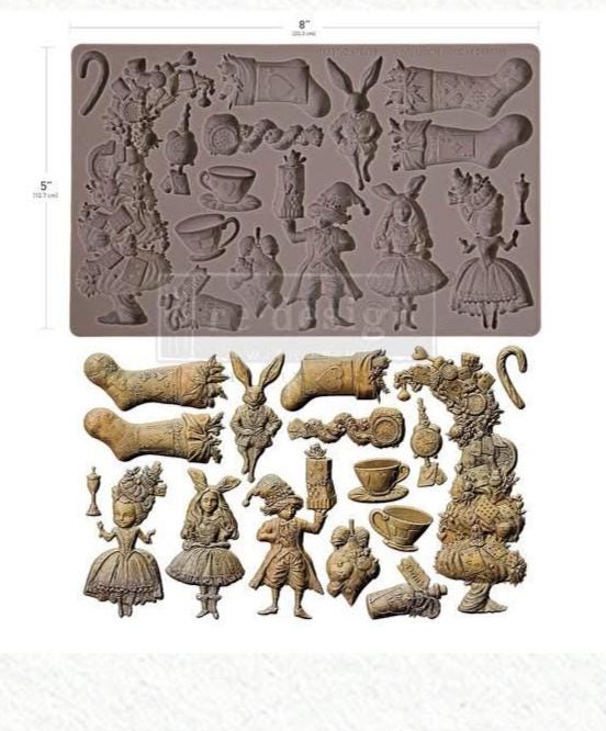 Decor Mould® - Whimsical Holiday Dreams | 5”x8”x8mm | Redesign with Prima
