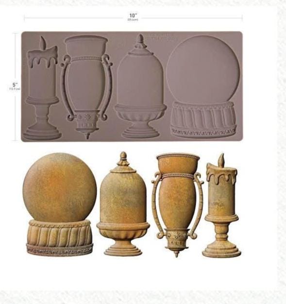 Glitter and Glow Mould | 1 pc, 8”x10” | Christmas Lantern | Redesign with Prima