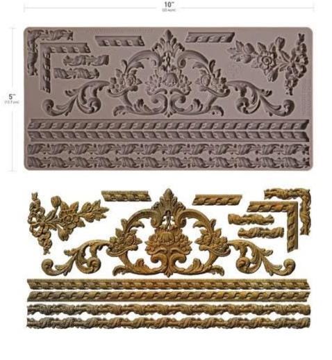 Decor Moulds® - Regal Flourish | 5”x10”x8mm | Redesign with Prima