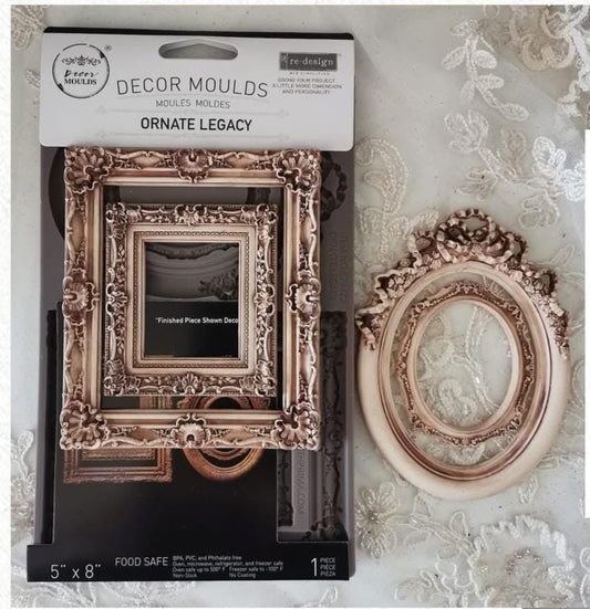 Decor Mould® - Ornate Legacy | 5”x8”x8mm | Redesign with Prima