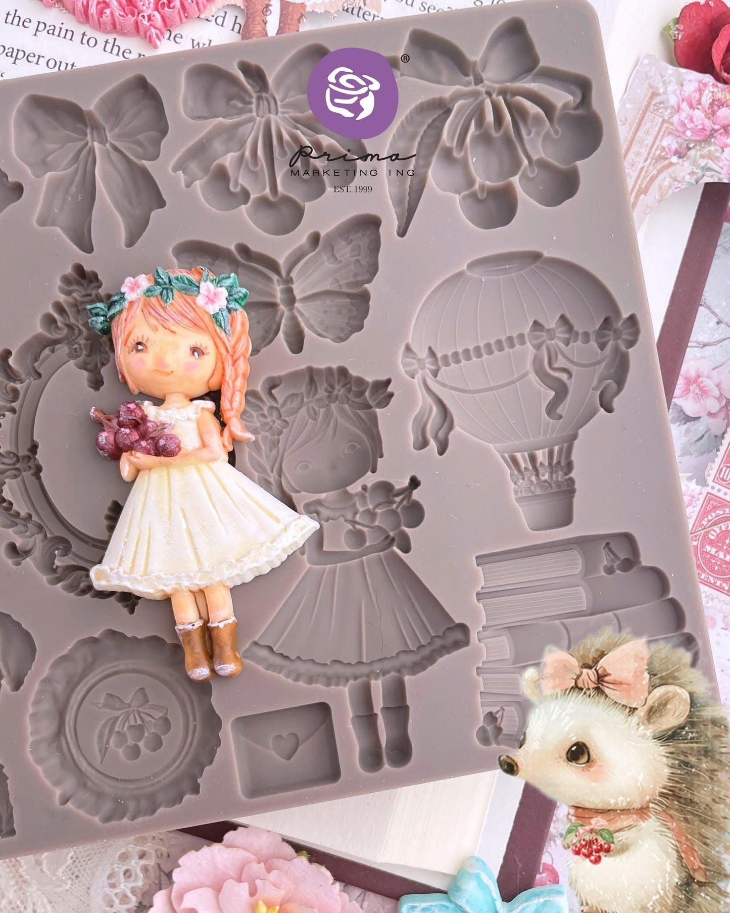 Cherry Sweet Decor Mould®  | 5”x8”x8mm | Frank Garcia | Prima Marketing Inc