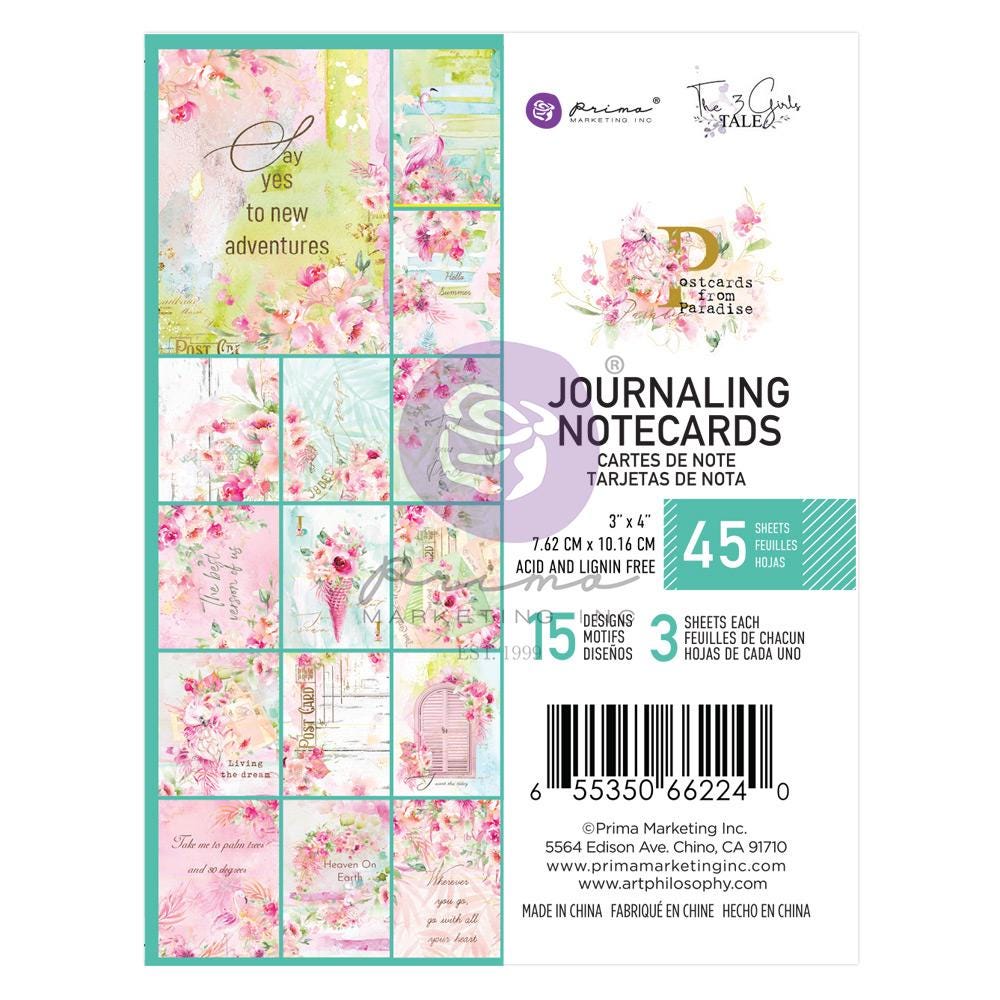 Postcards from Paradise Collection Mini Transfer | 6"x9"| Prima Marketing Inc.
