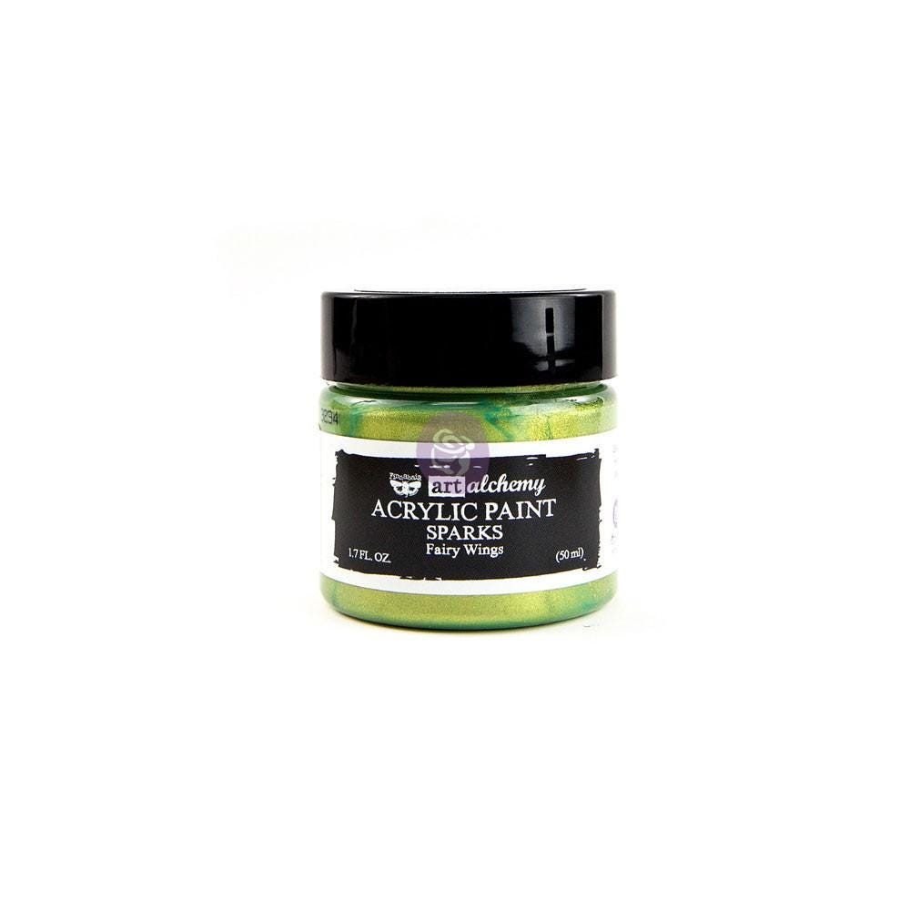 Sparks Acrylic Paint - Fairy Wings | 50ml | Finnabair | Redesign with Prima