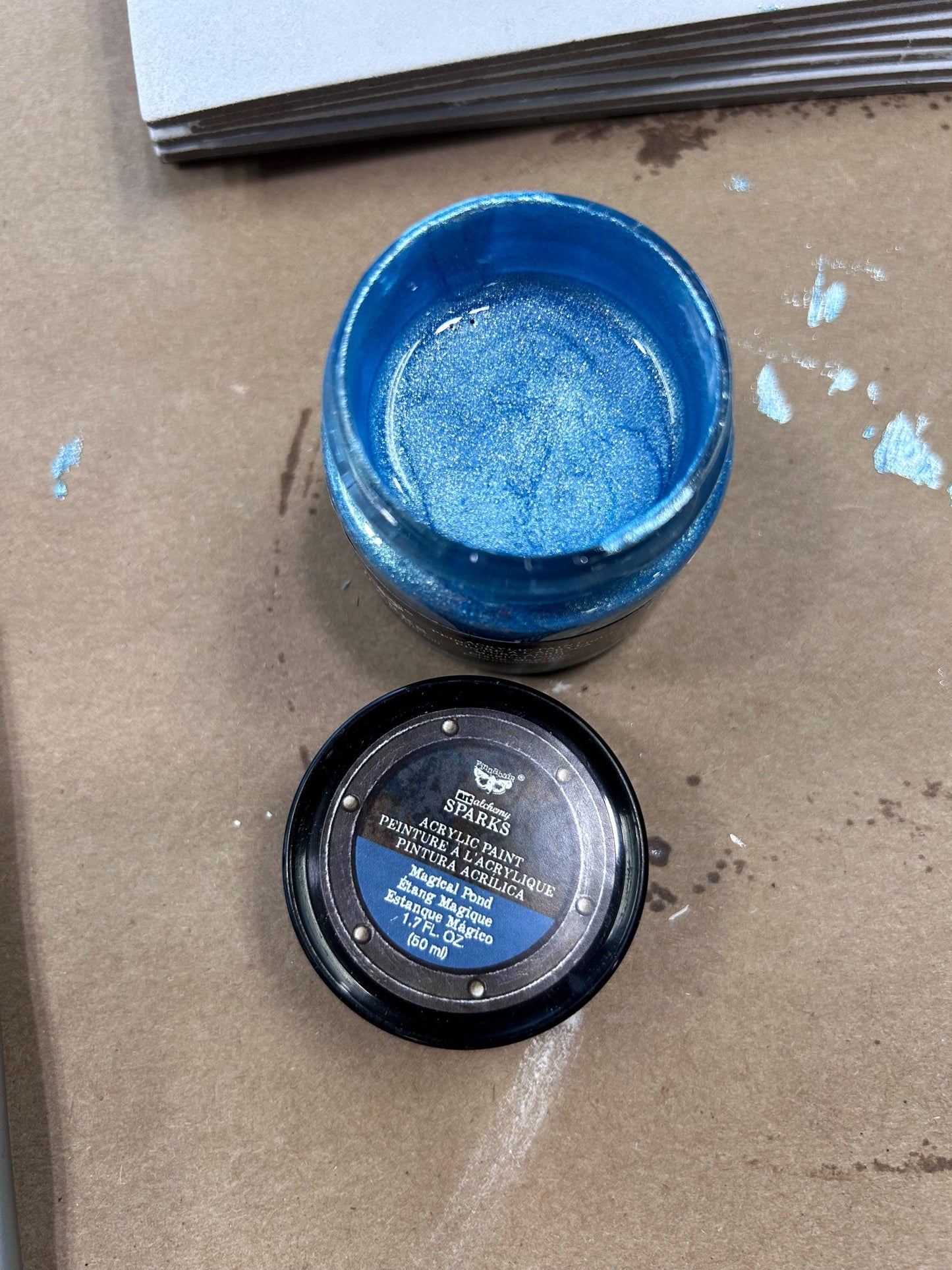 Sparks Acrylic Paint Set - Masquerade, 3 pack | 50 mL each | Redesign with Prima