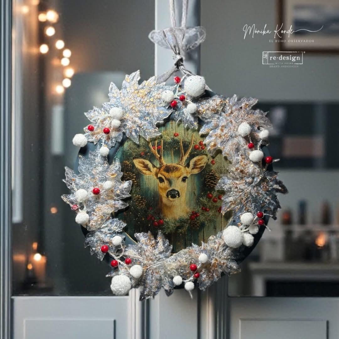 A4 Decoupage Fiber - Jingle Jungle | 1 sheet, 8.3"x11.7" | Redesign with Prima