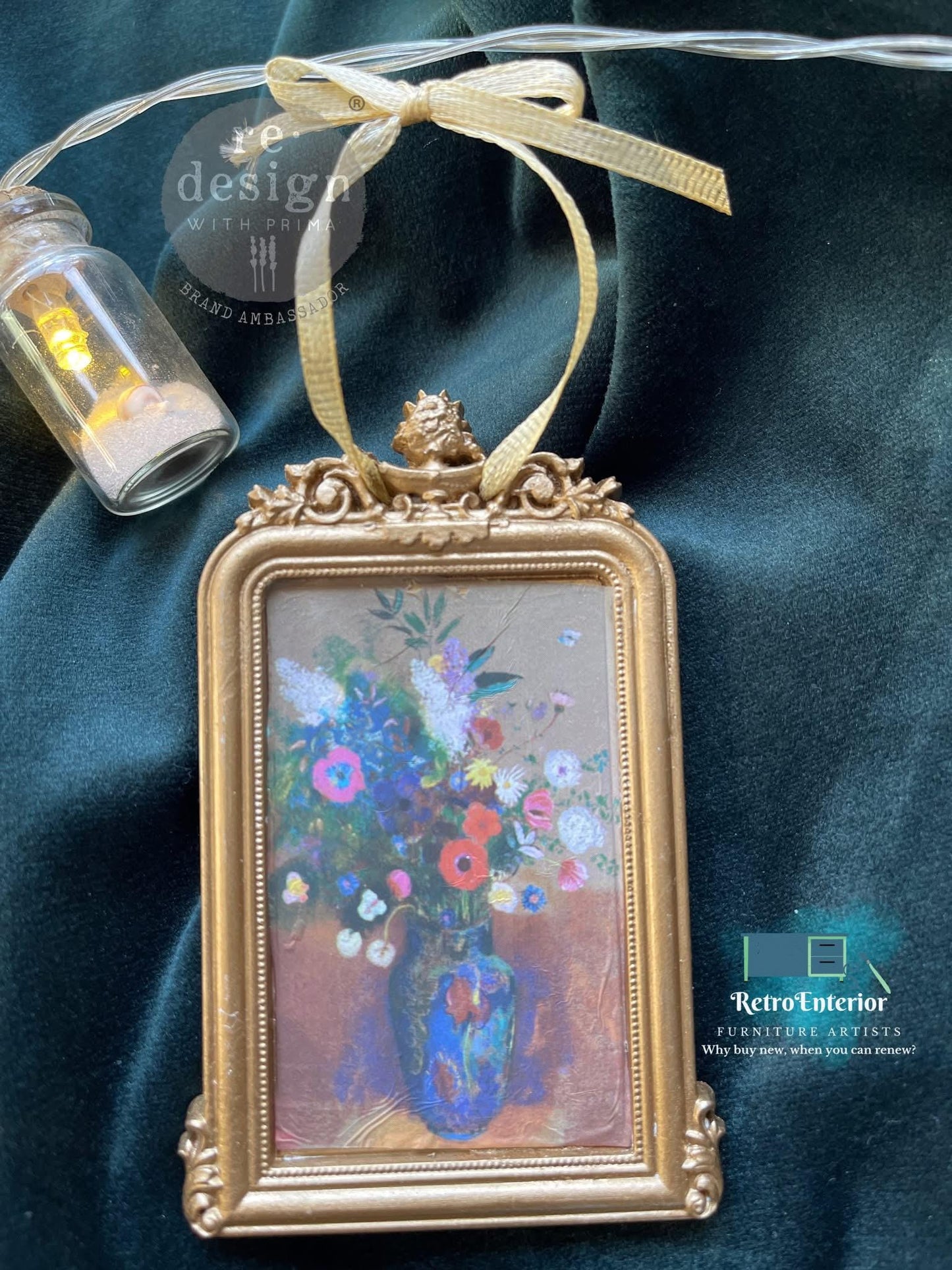Mini Decor Transfers® - Floral Ambience | A4 Size | 1 sheet, 8.27 x 11.7” | Redesign with Prima