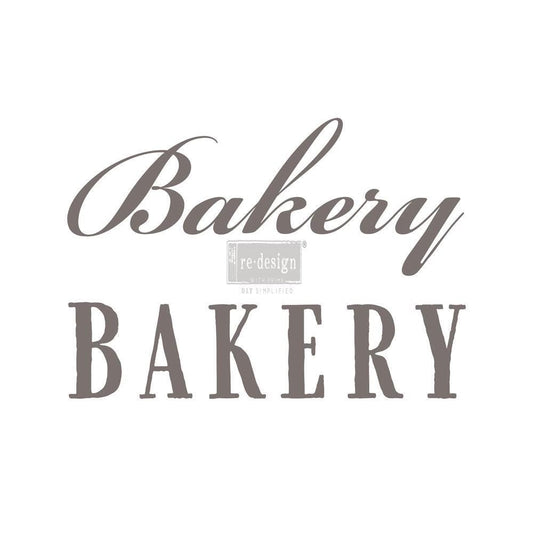 Large Decor Transfers® - Fresh Bakery | Reduced Price | 29.3” x 21” | Redesign with Prima
