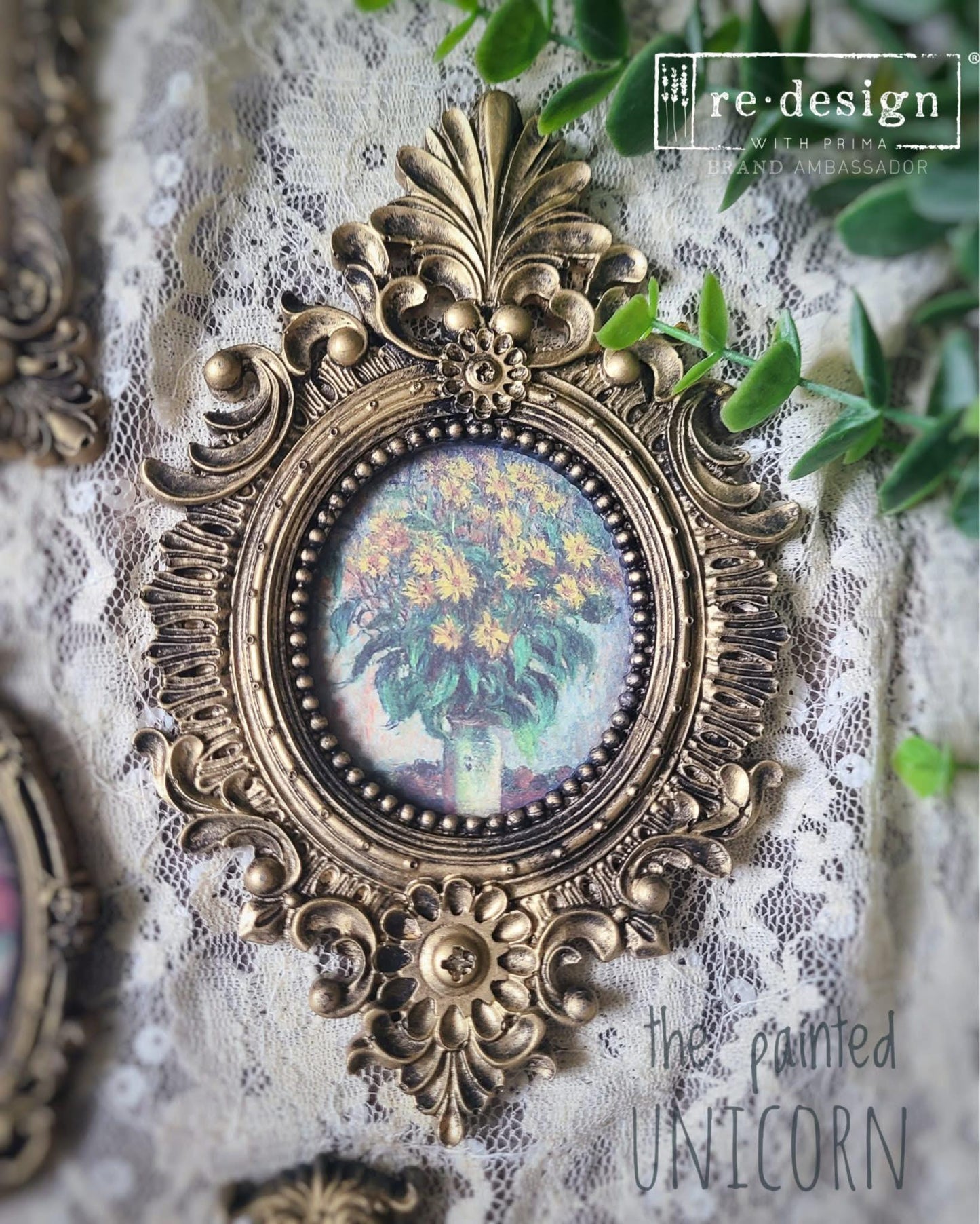 Mini Decor Transfers® - Floral Ambience | A4 Size | 1 sheet, 8.27 x 11.7” | Redesign with Prima