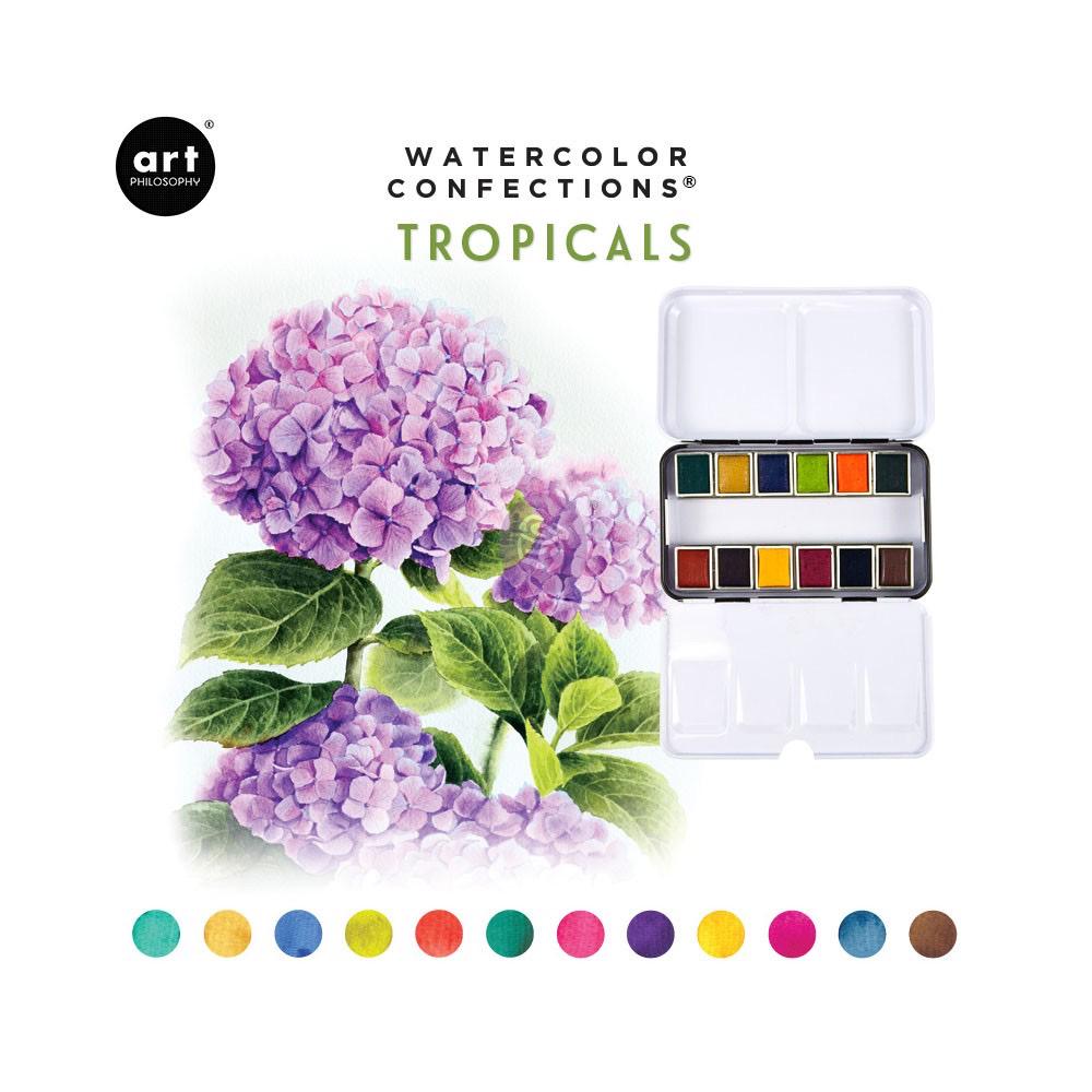 Watercolor Confections Set - Tropicals | Multi-colored | Redesign with Prima