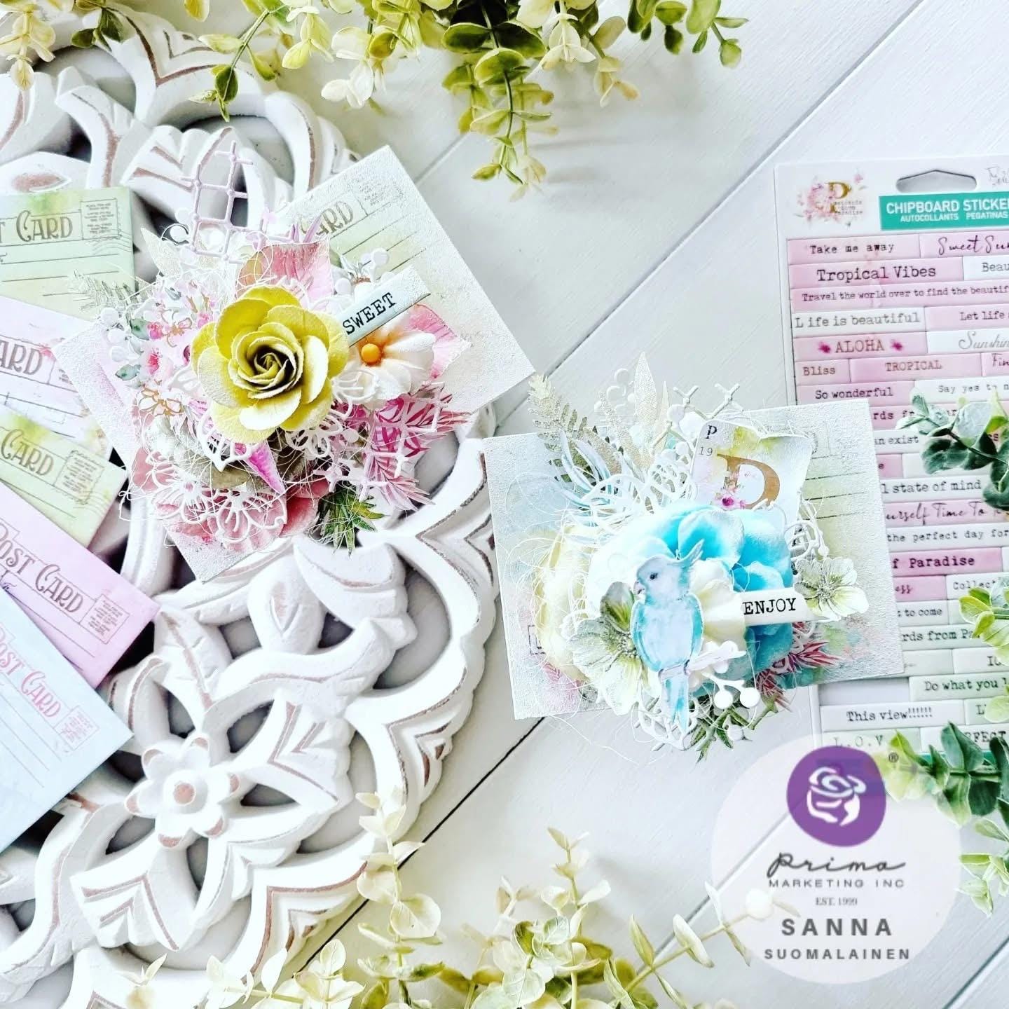 Postcards from Paradise Collection Envelopes | 10 pcs, 3.5"x5" | Prima Marketing, Inc.