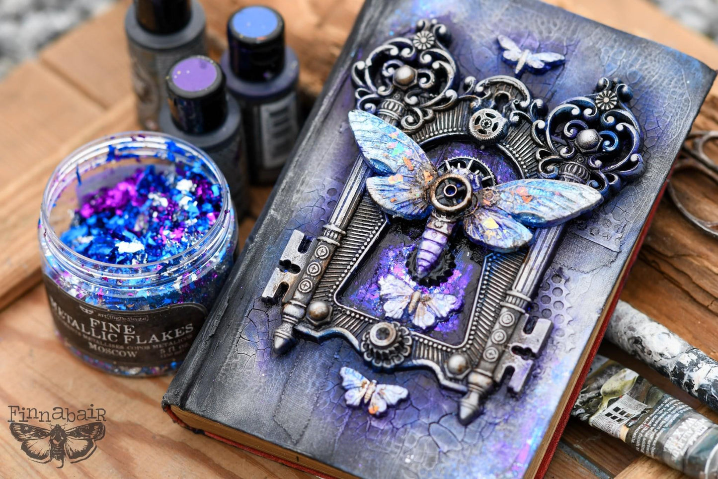 Decor Mould® - Nocturnal Insects | Finnabair | 5”x8”x8mm | Redesign with Prima