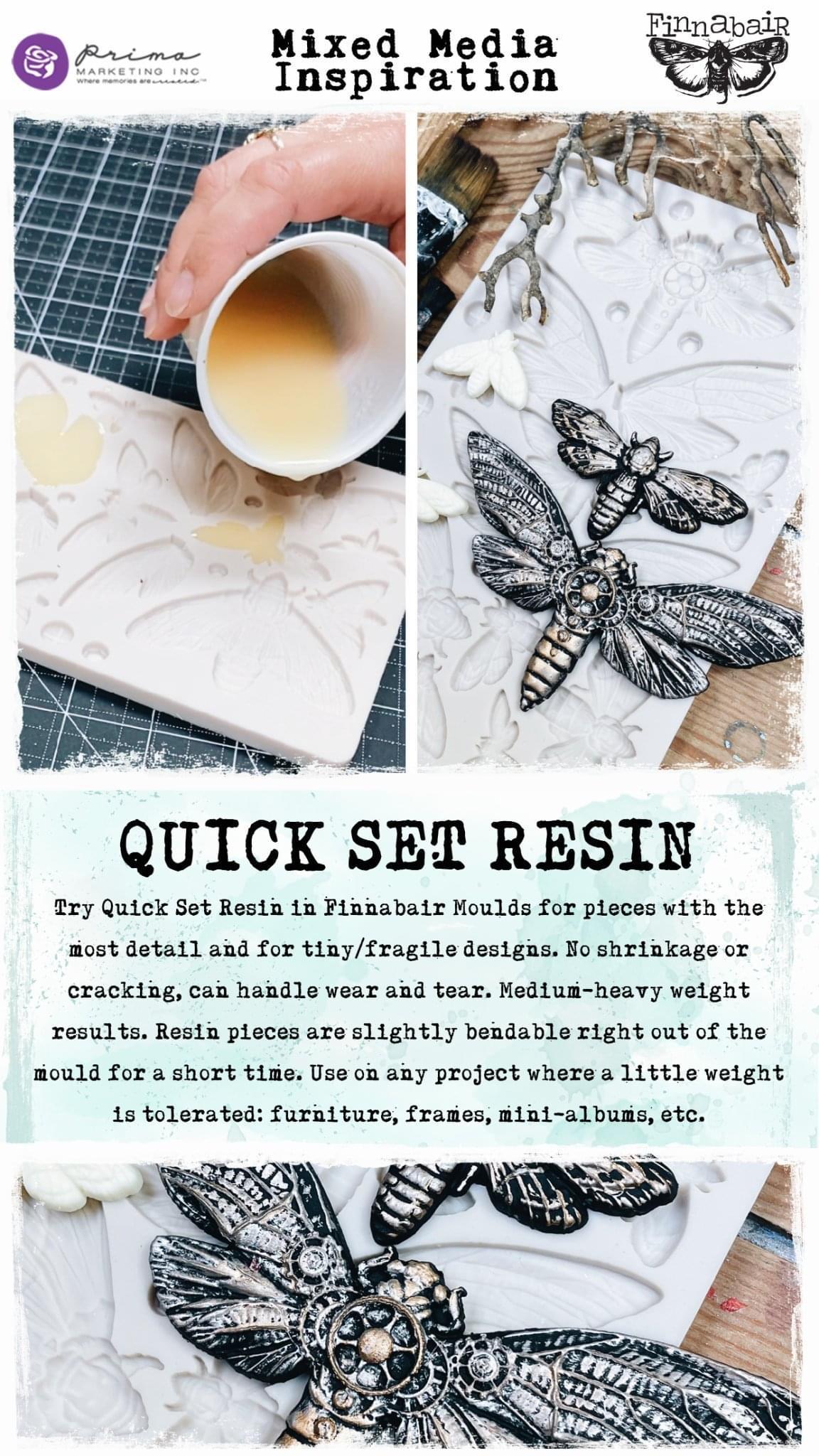 Decor Mould® - Pieces of Underworld | 5x8” | Finnabair | Redesign with Prima