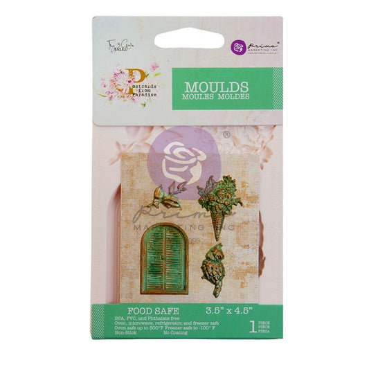 Postcards from Paradise Mini Decor Mould® | 3.5”x4.5” | Prima Marketing Inc.