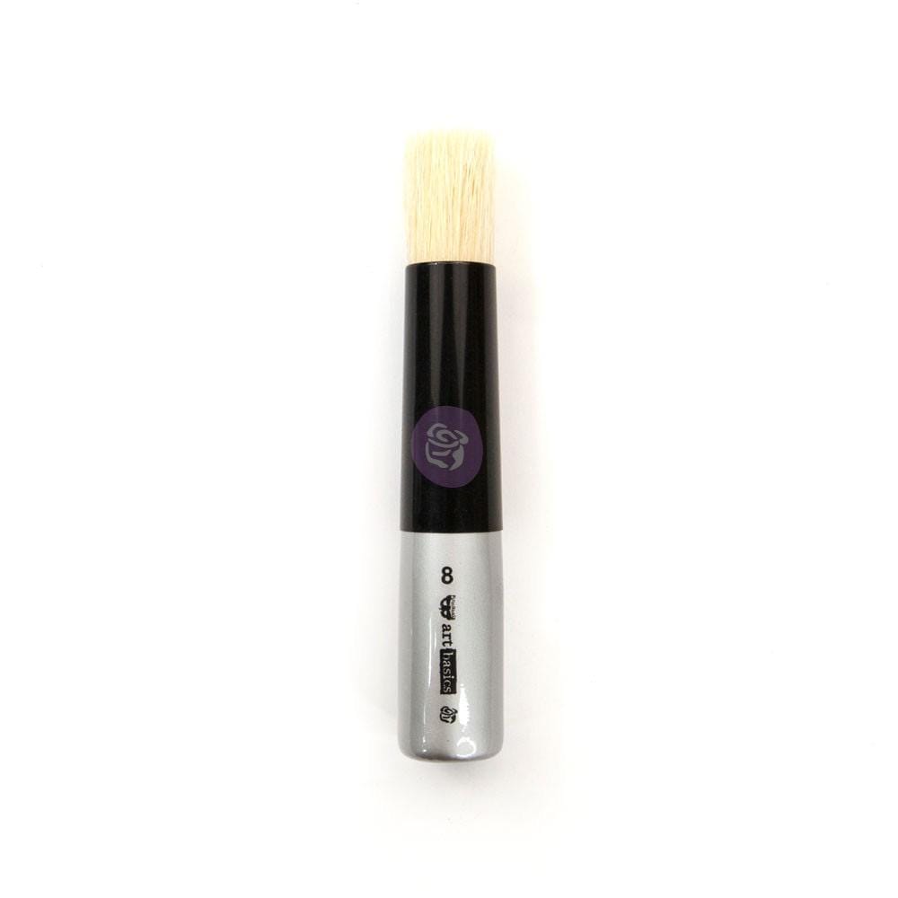 Brush: Medium Dabbing brush | 1 piece, 5.25" x 0.75" | Art Basics | Redesign with Prima