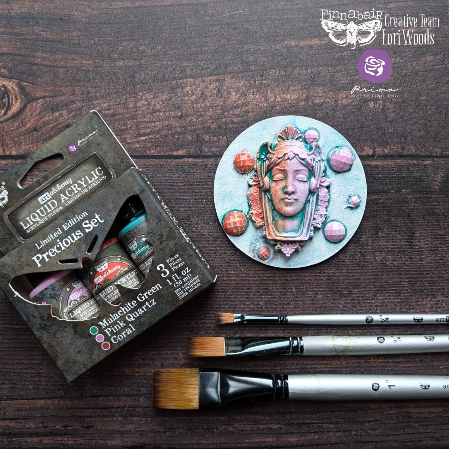 Decor Mould® - Queens of Steam | 5"x8" | Finnabair | Redesign with Prima