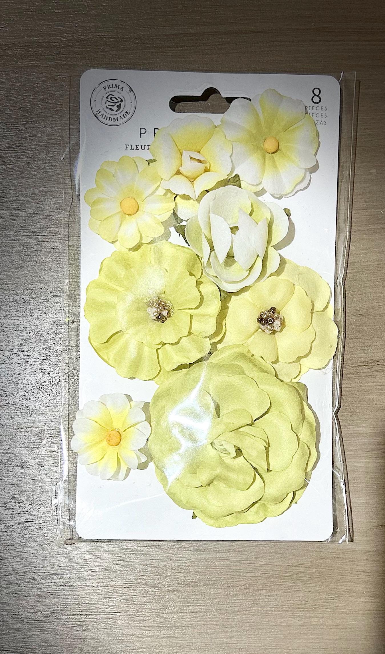 Postcards from Paradise Collection Flowers - April Showers, 9 pcs | Prima Marketing Inc.