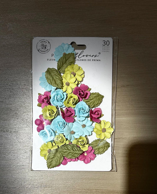 Postcards from Paradise Collection Flowers - Aloha, 30 pcs | Prima Marketing Inc