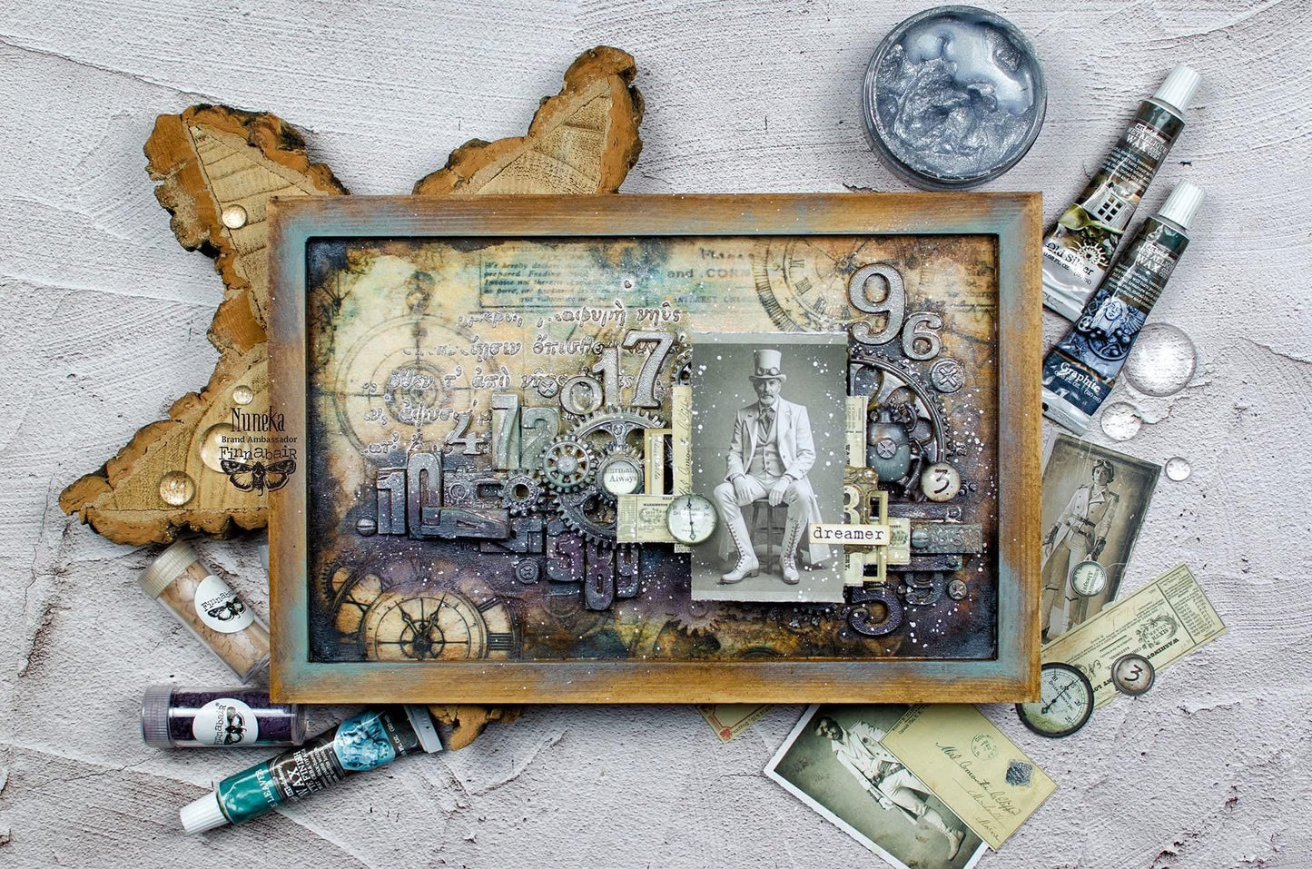 Steam and Frost Collection Ephemera, 112 pcs | Finnabair | Prima Marketing Inc.