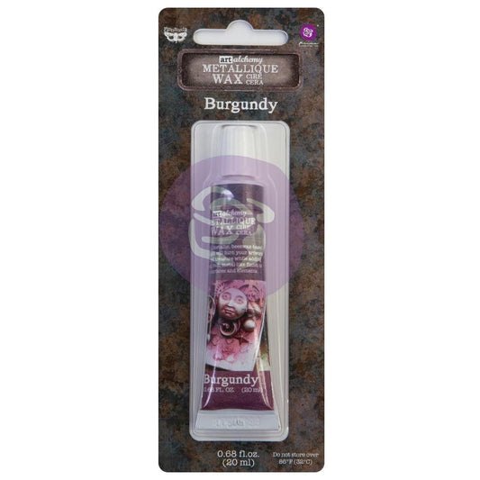 Metallic Wax - Burgundy | 20ml | Finnabair | Redesign with Prima