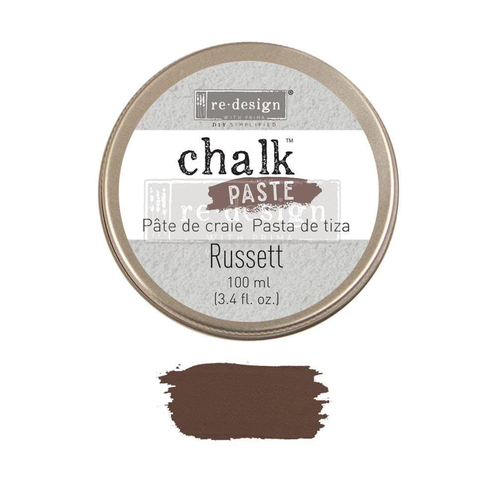 Chalk Paste - Russett | 1 Tin, 10 ml | Redesign with Prima