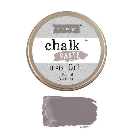 Chalk Paste - Turkish Coffee | 1 Tin, 3.4 oz. | Redesign with Prima