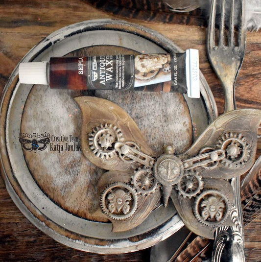 Antiquing Wax - Sepia | 20ml | Art Alchemy | Redesign with Prima