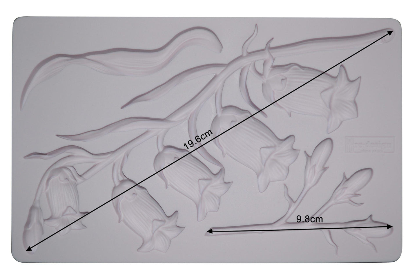 Decor Mould® - Sweet Bellflower | 5”x8”x8mm | Redesign with Prima