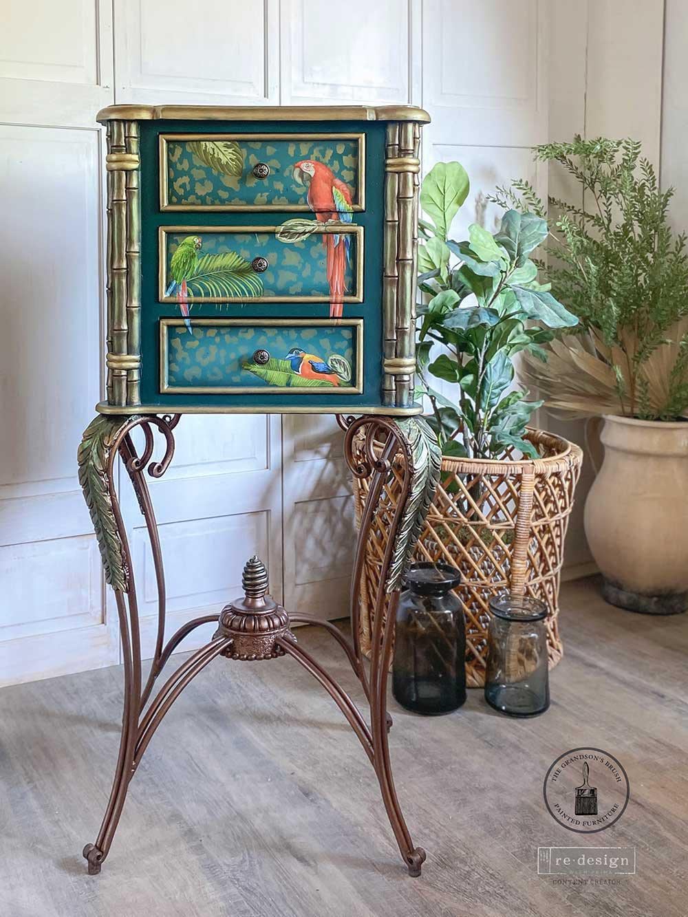 Mini Decor Transfer® - Tropical Birds | 6”x12” | Redesign with Prima