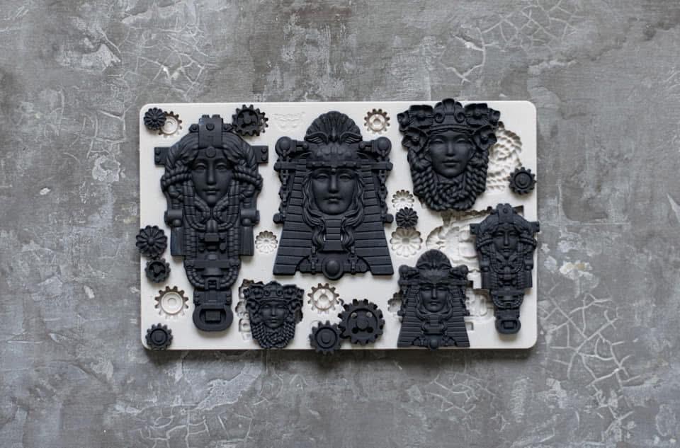Decor Mould® - Queens of Steam | 5"x8" | Finnabair | Redesign with Prima