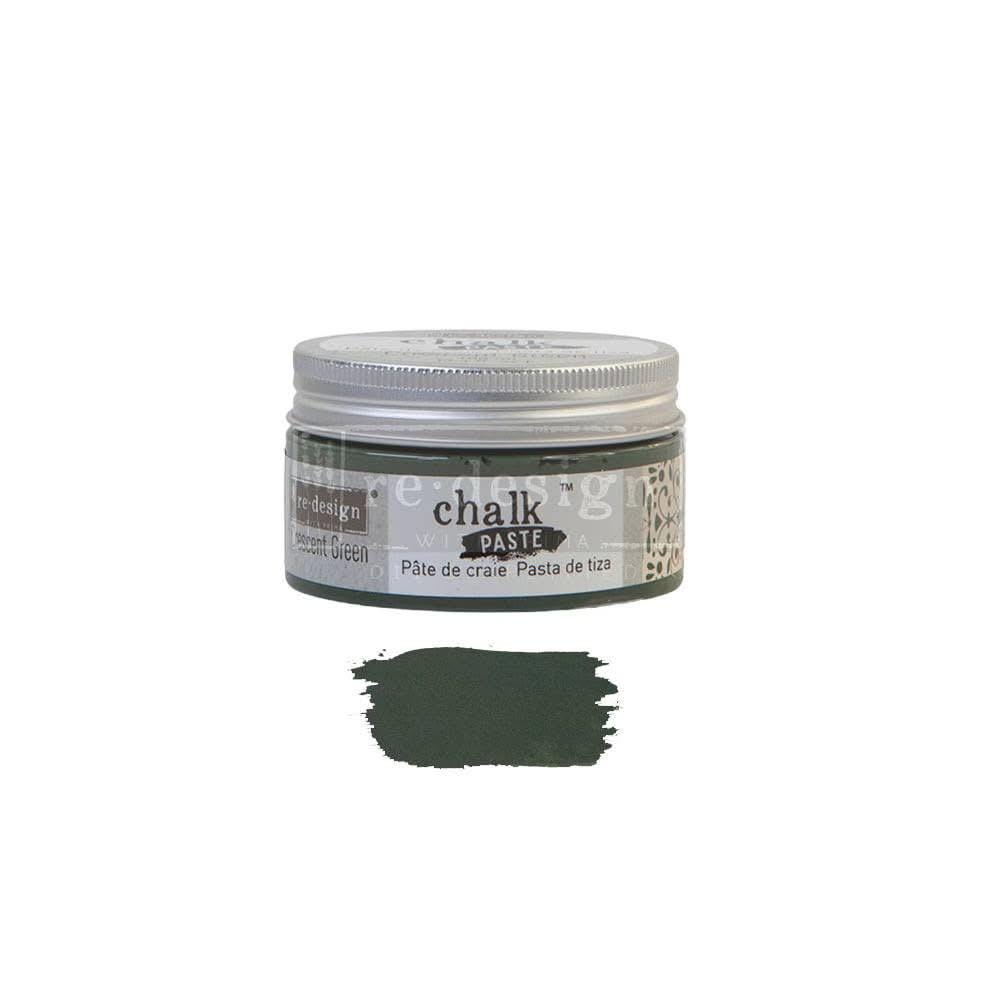 Chalk Paste - Crescent Green | 1 Tin, 10 ml/3.4 oz. | Redesign with Prima