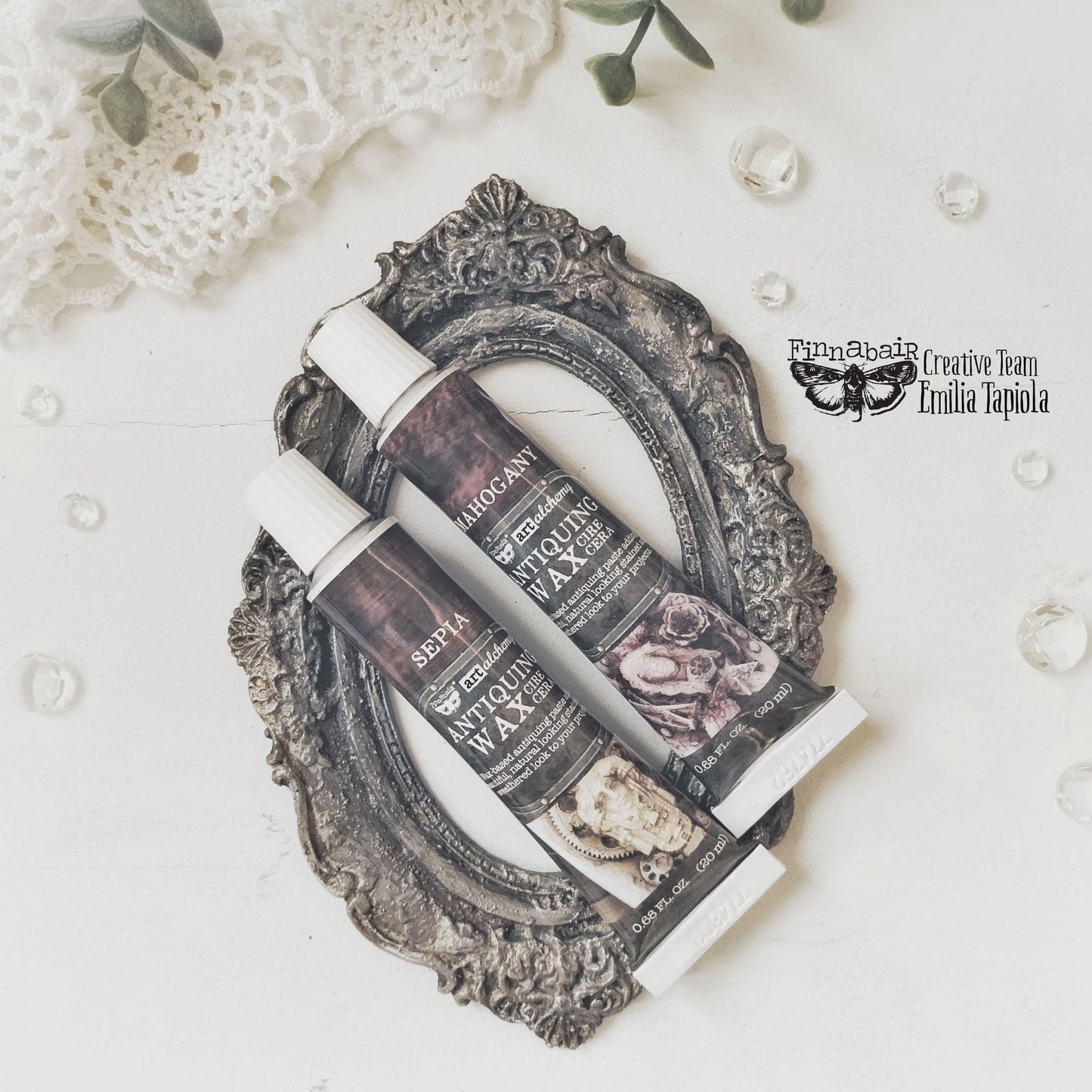 Antiquing Wax - Sepia | 20ml | Art Alchemy | Redesign with Prima