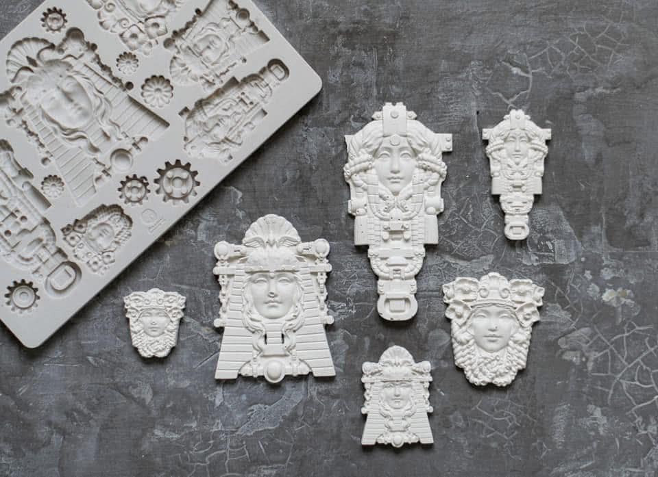Decor Mould® - Queens of Steam | 5"x8" | Finnabair | Redesign with Prima
