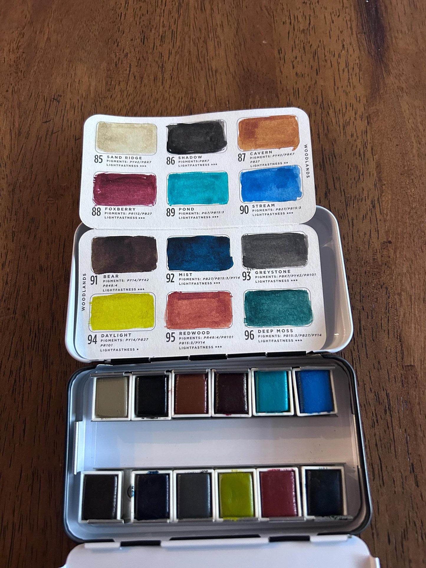 Watercolor Confections Paint Set - Woodlands | Redesign with Prima