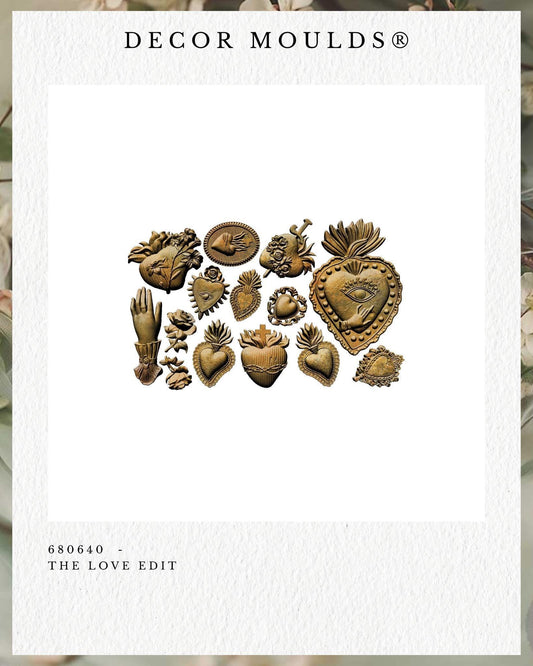 Decor Mould® - The Love Edit | 5”x8”x8mm | Redesign with Prima
