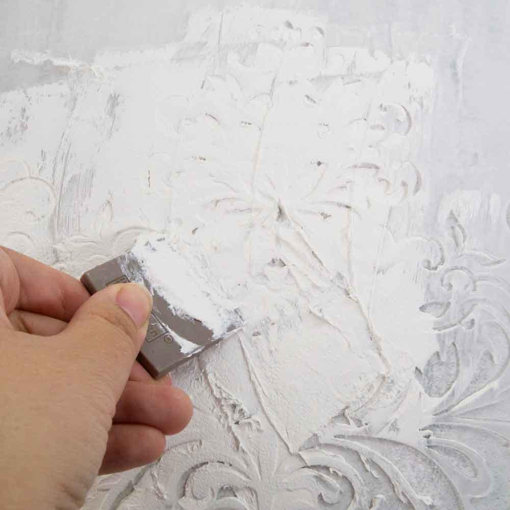 Art Mediums: 3-D Stencil Paste | 1 Jar, 17 fl oz | Redesign with Prima