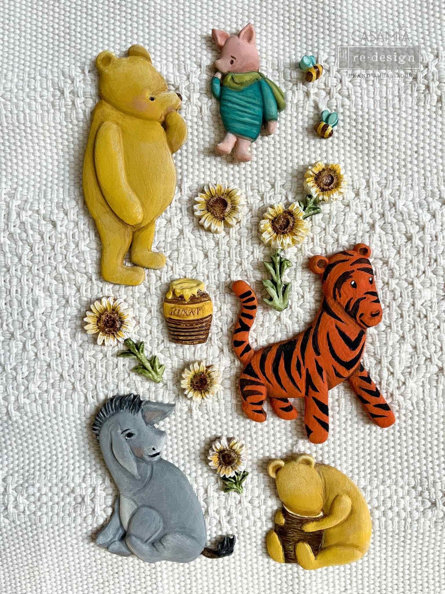Decor Mould® - Olde Bear Lane | 5”x8”x8mm | Storybook Characters | Redesign with Prima